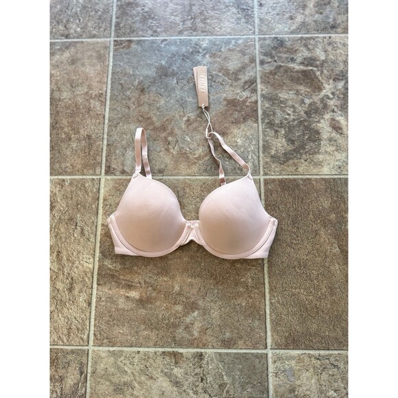 Skims Fits Everybody T-shirt Demi Bra Clay 32C - Picture 1 of 7